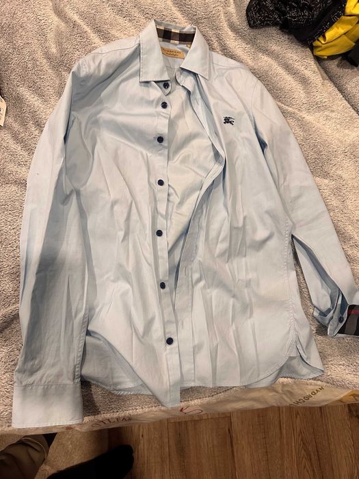 Camasa Burberry Albastru deschis XS (Slim)