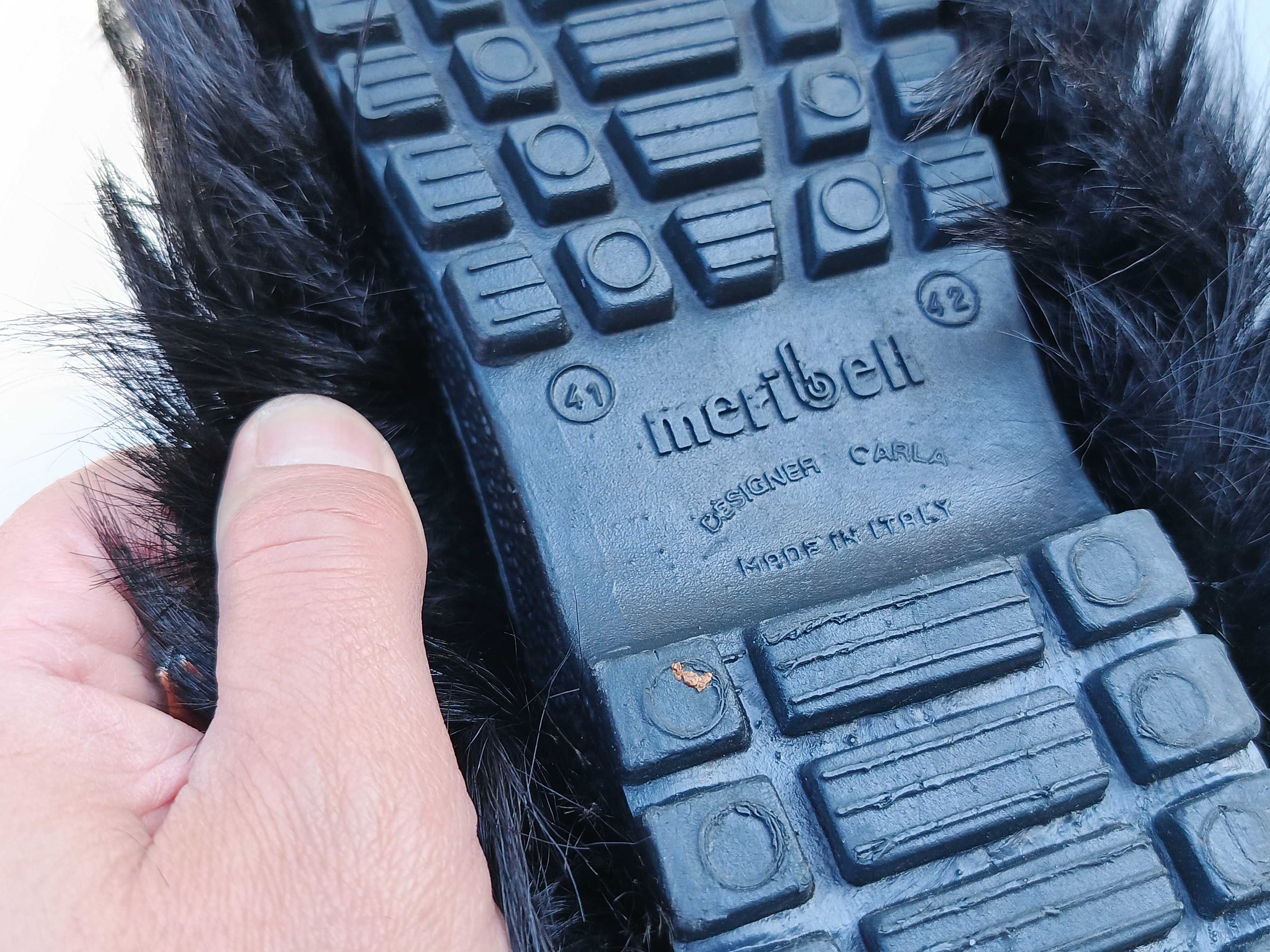 Bocanci Yeti Boots blana naturala Meribell Designer Carla 43