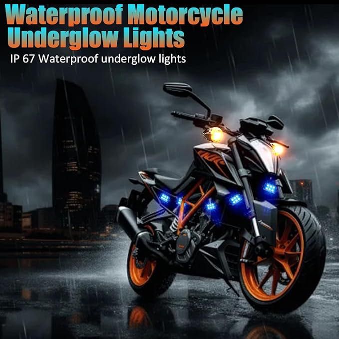 Set lumini LED motocicleta
