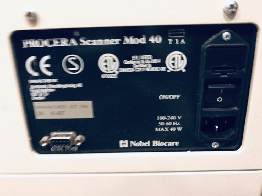 Procera scanner mod 40 laborator tehnica dentara dental stomatologie