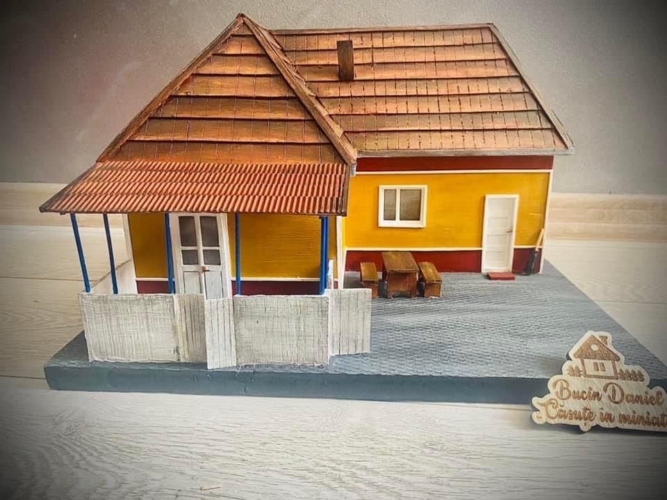 Casa in miniatura, casuta traditionala / moderna , cadou