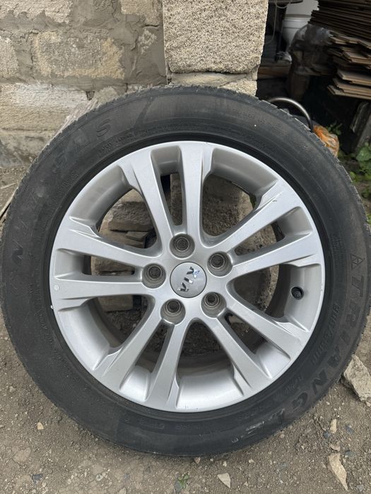 Летние колеса с титановыми дисками