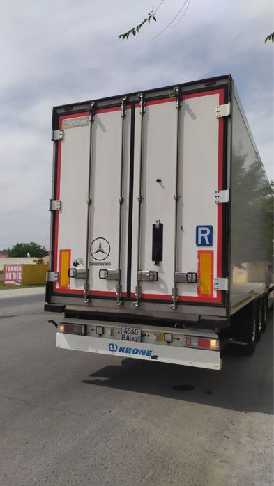 Mercedes Benz + KRONE REFRIJERATOR sotiladi xolati ideal yangi