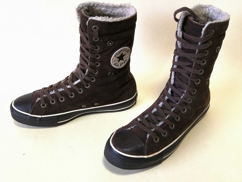 Ghete inalte 39 40 tenisi Piele imblaniti Converse -Indonesia Ca NOI