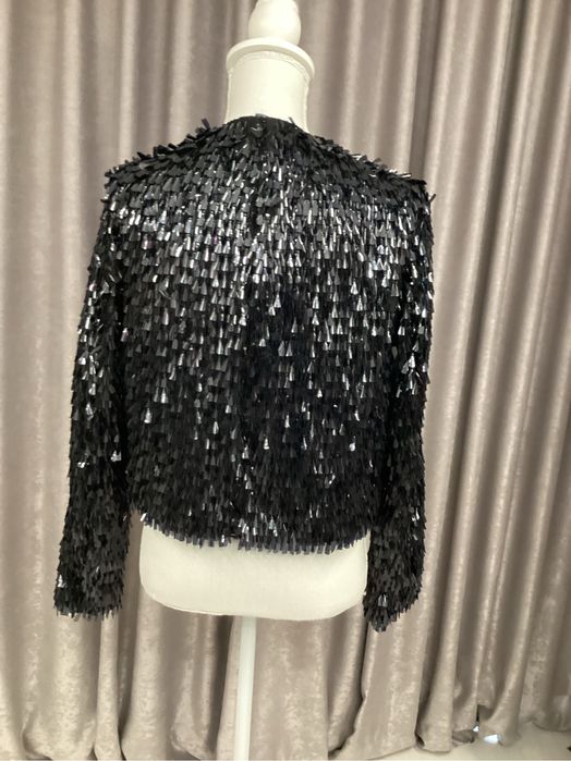 Zara бляскав джемпър