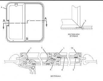Geam culisant stânga-dreapta CATERPILLAR D10, CATERPILLAR D10N