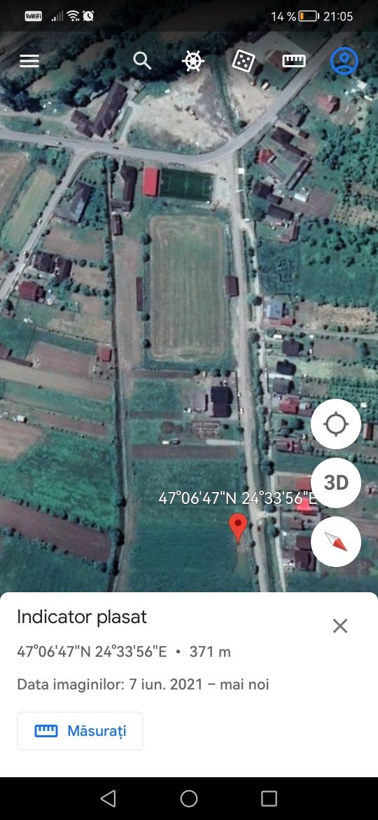 Teren Jelna, proprietar