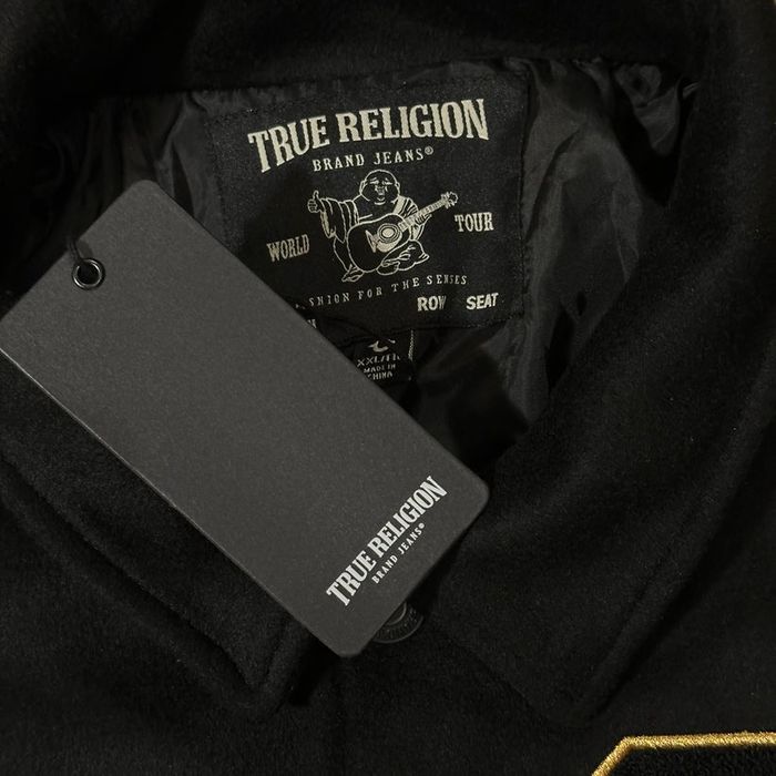 True Religion Varsity Vintage Jacket
