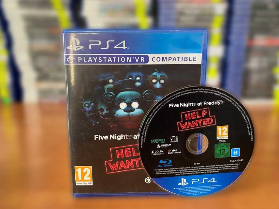 Новый Five Nights at Freddys: Help Wanted PS4 VR Пс4 Вр Много Игр
