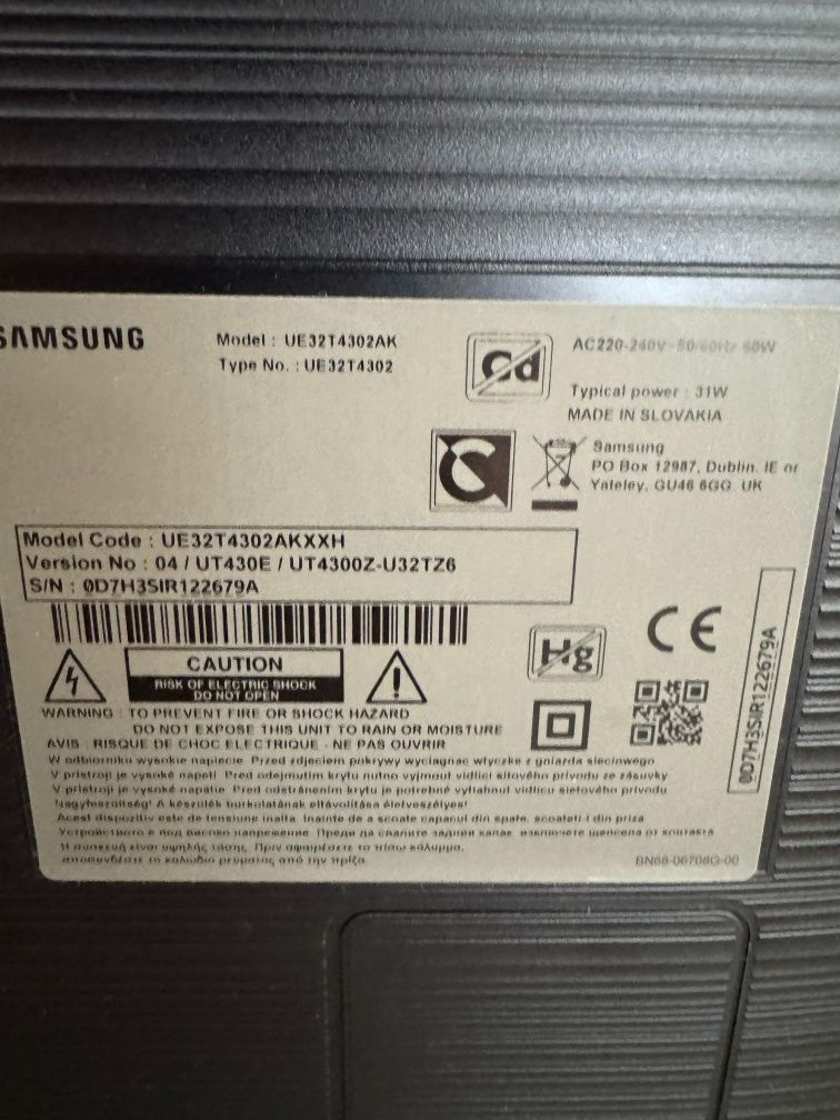 Tv Samsung 80cm Amanet BKG
