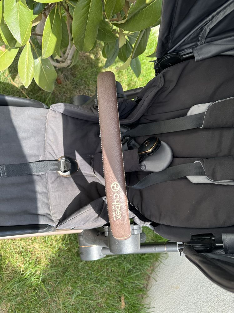 Cybex Priam Platinum Lux cu cadru rosegold