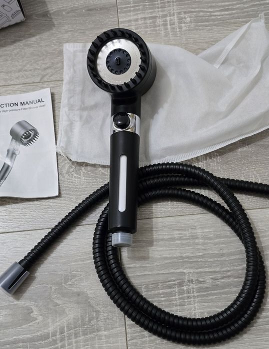 Pară de duș cu filtru MEKO, presiune ridicată, 15 straturi de filtrare