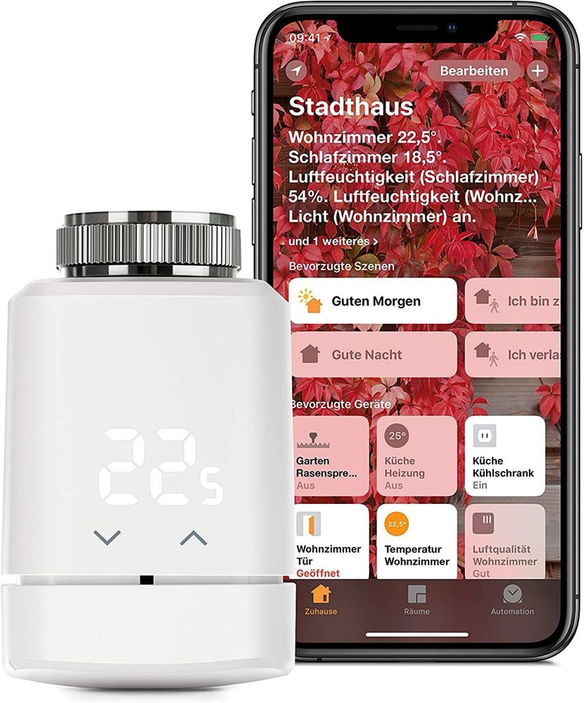 Смарт Термоглава Eve Thermo Smart LED Display - Homekit / Google Home
