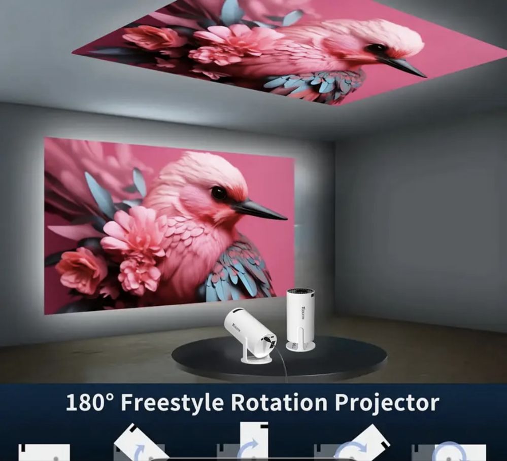 Mini proiector cu Android