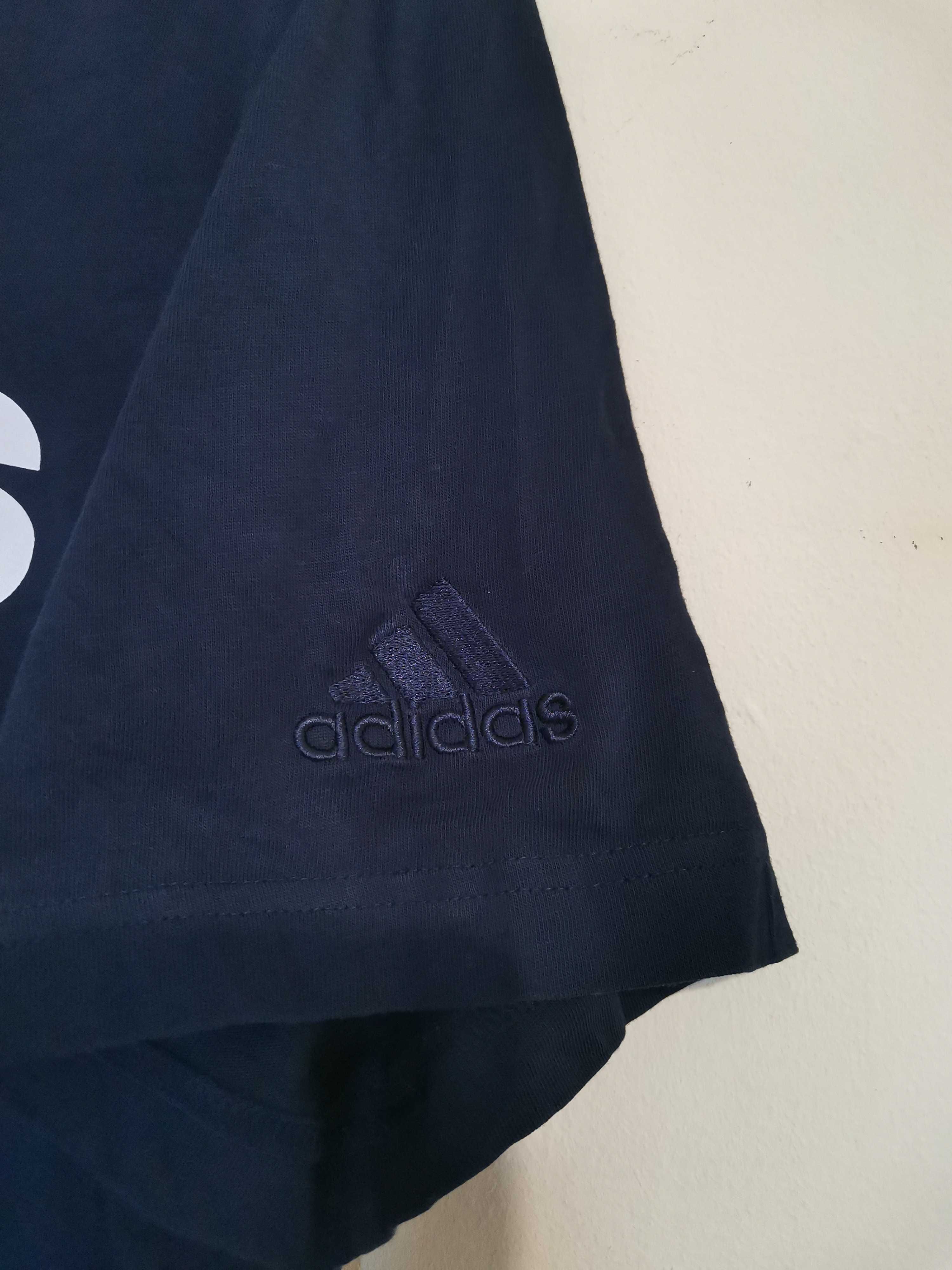Adidas Essentials T-Shirt Blue.