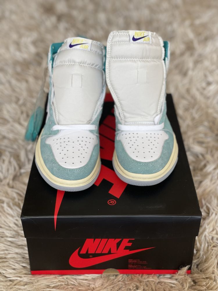Air Jordan 1 High Turbo Green Retro Smoke Grey Hyper Royal Tie Dye