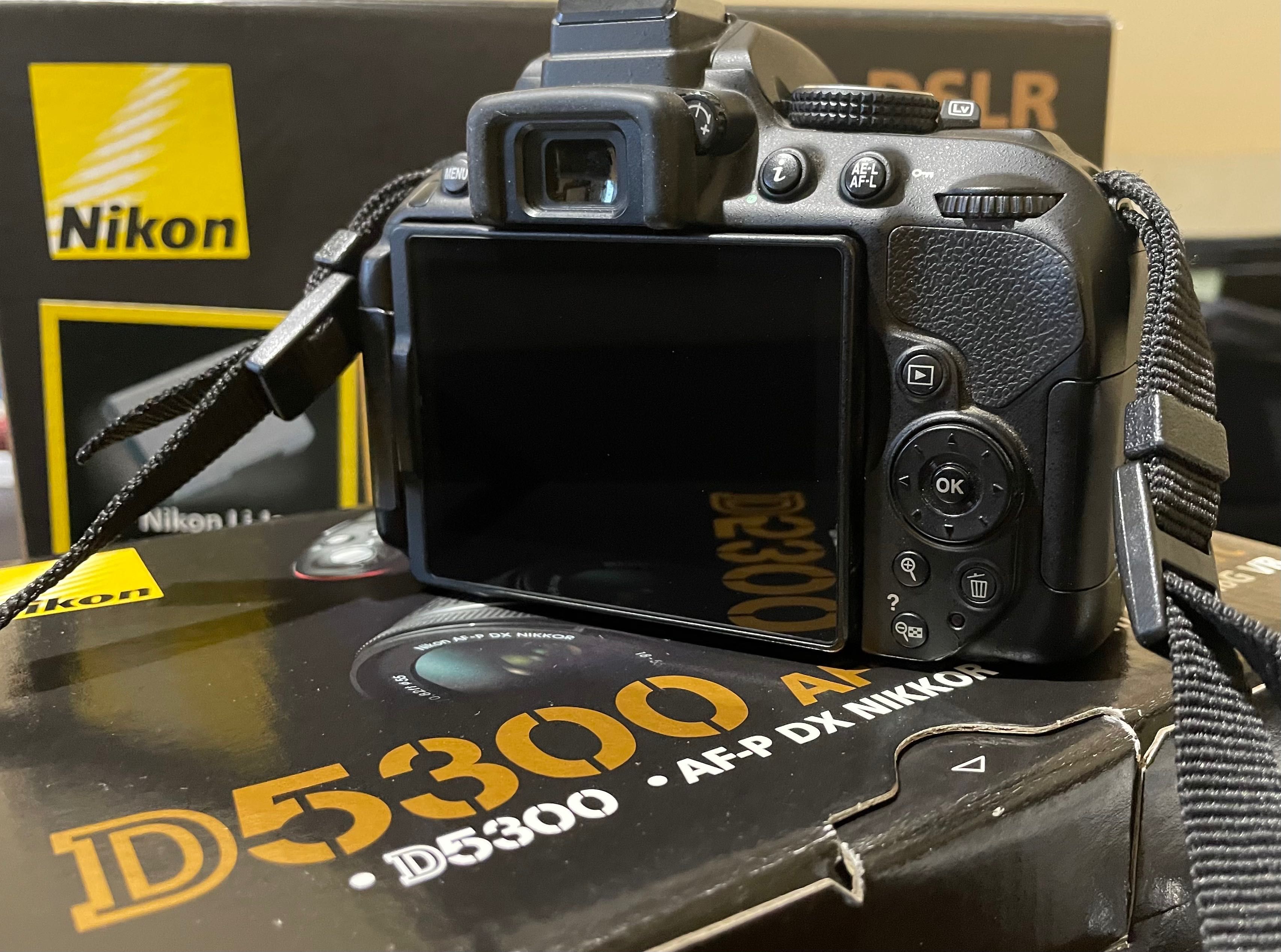 DSLR фотоапарат NIKON D5300+18-55 BLACK