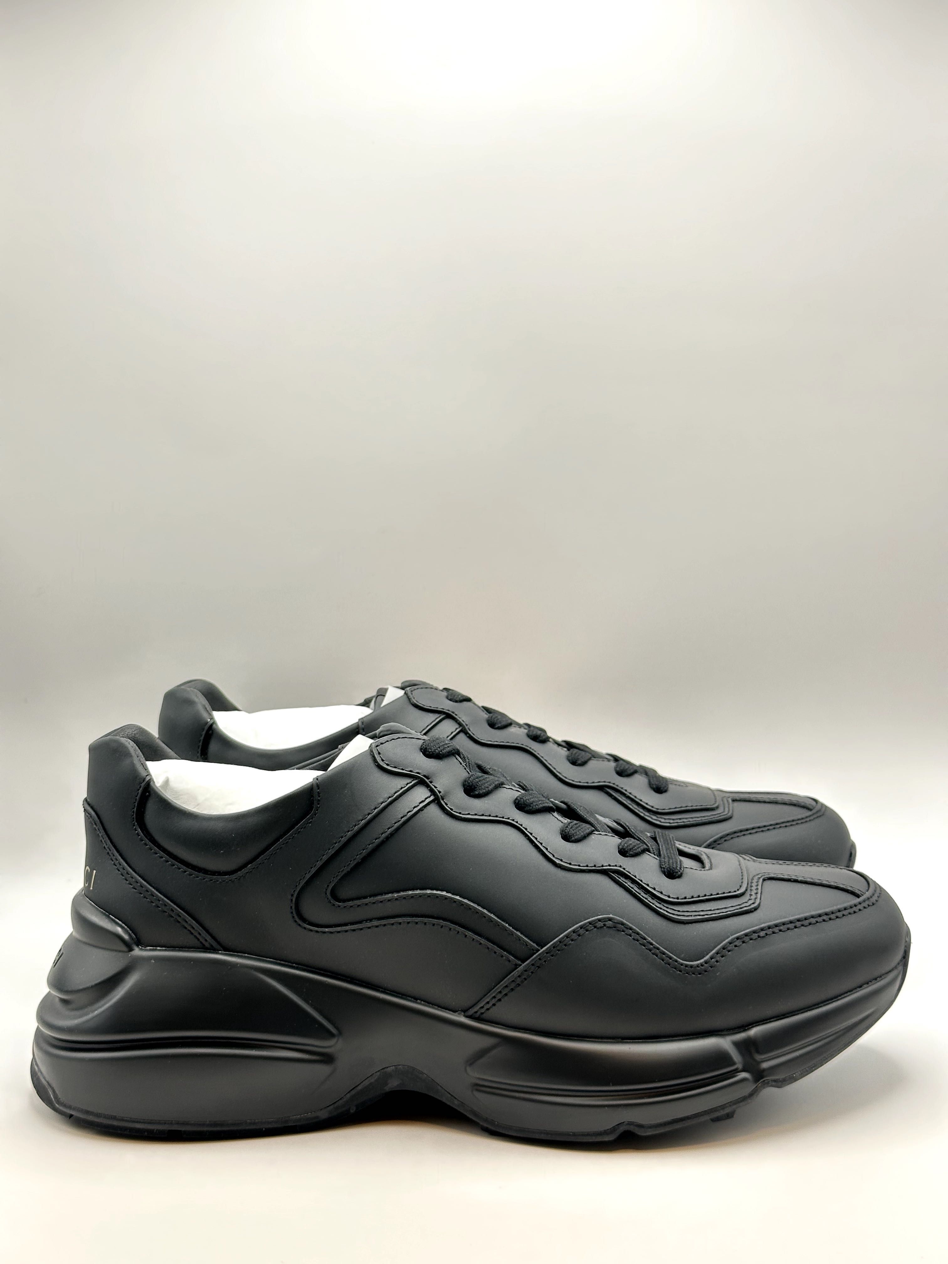 Gucci Rhyton Full Black Sneakers
