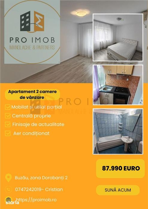 Apartament 2 camere cf 1 decomandat zona Dorobanti 2