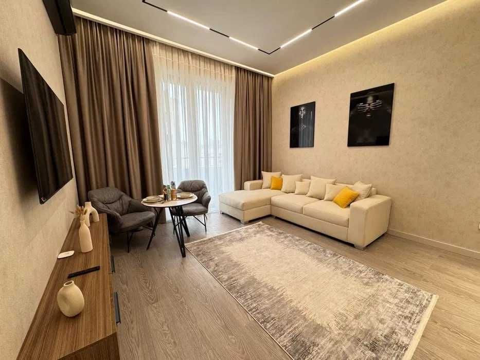 2-комнатная квартира-студия, 47 м², евро, Infinity, эт.4/14 с мебелью`