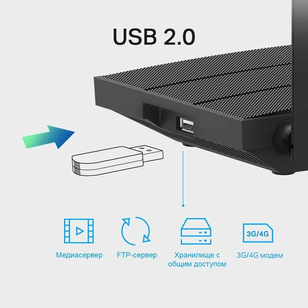 TP-Link Archer C6U / AC1200 Wi-Fi Роутер (Router)