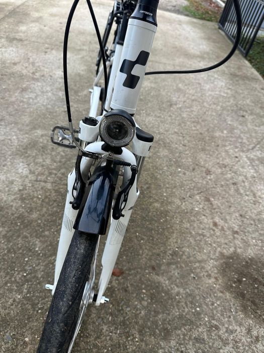 Bicicleta cube trekking touring one easy entry cotton