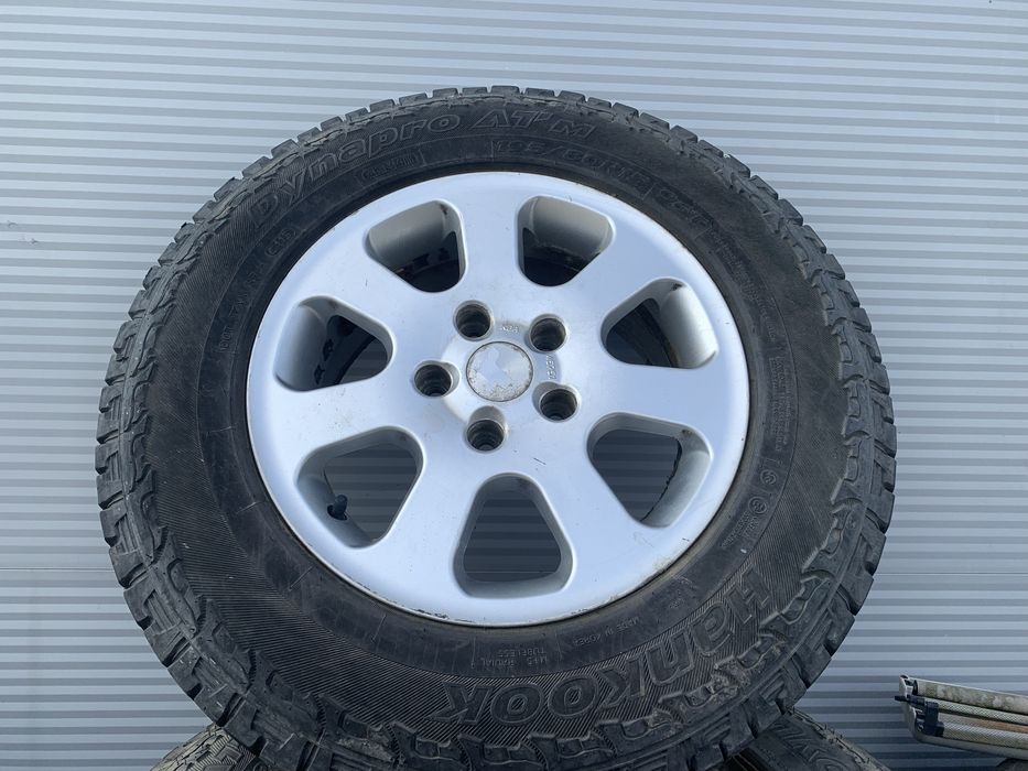 Jante Aliaj Land Rover R15 anvelope HANKOOK 195 80 R15 dot 2015