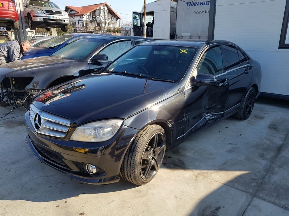 Fata completa mercedes C class W204 2.2 capota bara far aripa trager