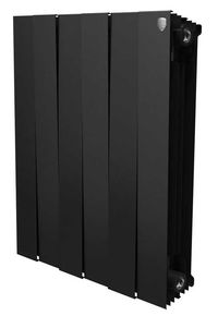 Радиатор биметалический  (1 секц.) 500 PianoForte черный Royal Thermo