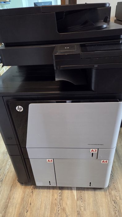 Цветной принтер МФУ HP CLJ M880