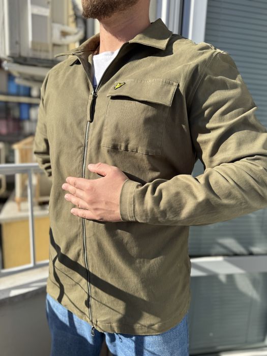 Мъжко яке-риза Lyle & Scott Cotton Twill Overshirt