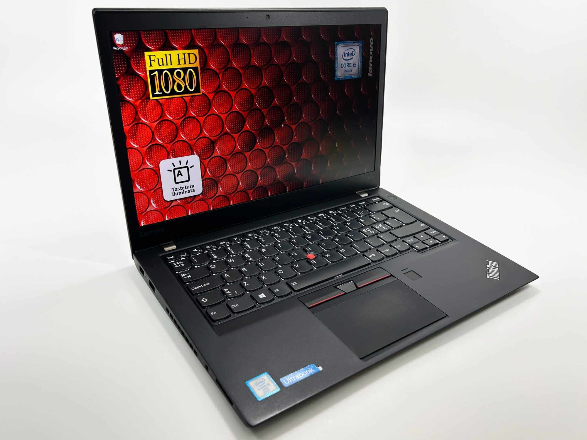 Laptop Lenovo Thinkpad i5 20 GB RAM 256 GB SSD ultraslim 2 baterii