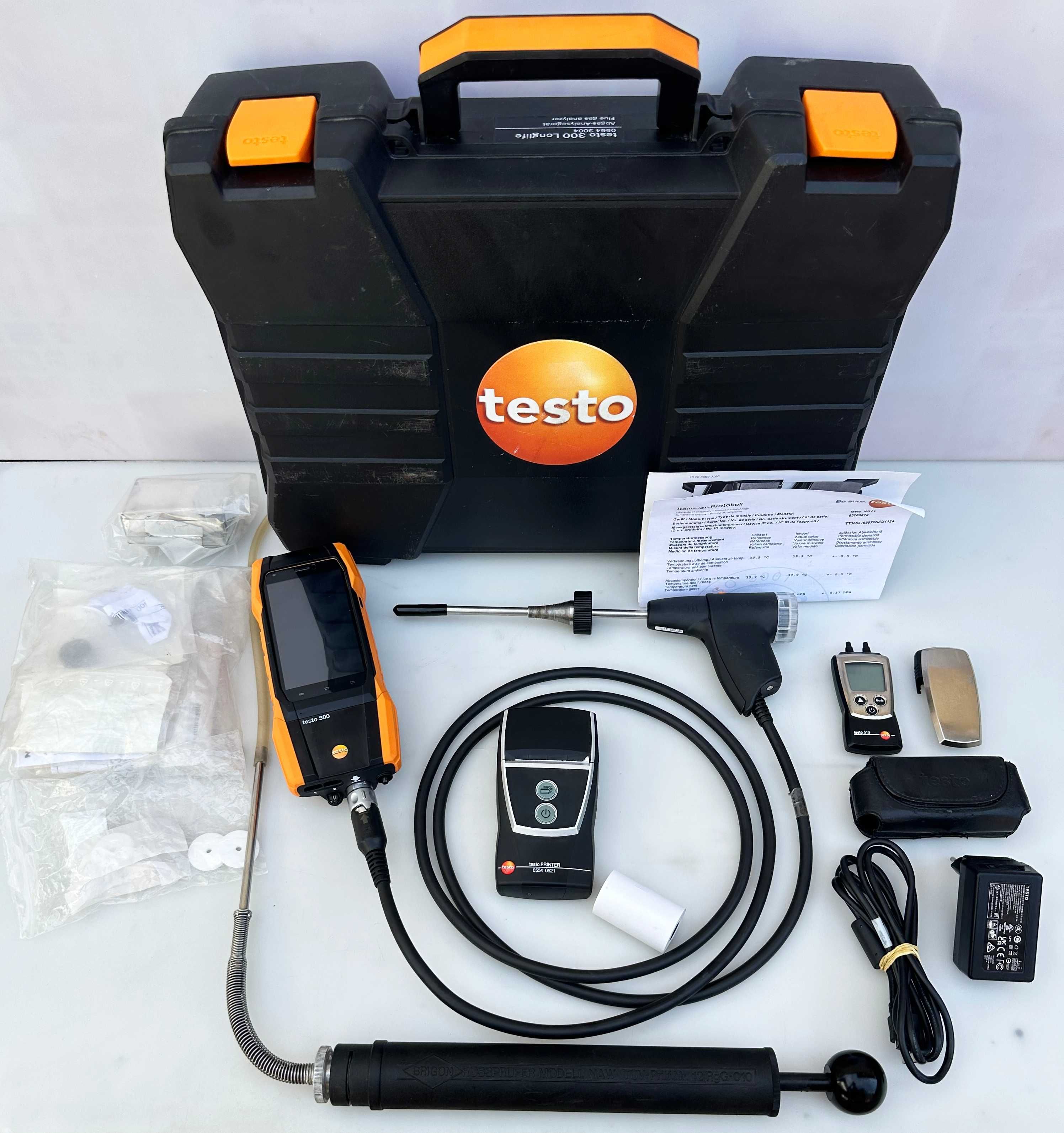 Testo 300 Longlife с bluetooth - Газ анализтор с тъч скрийн