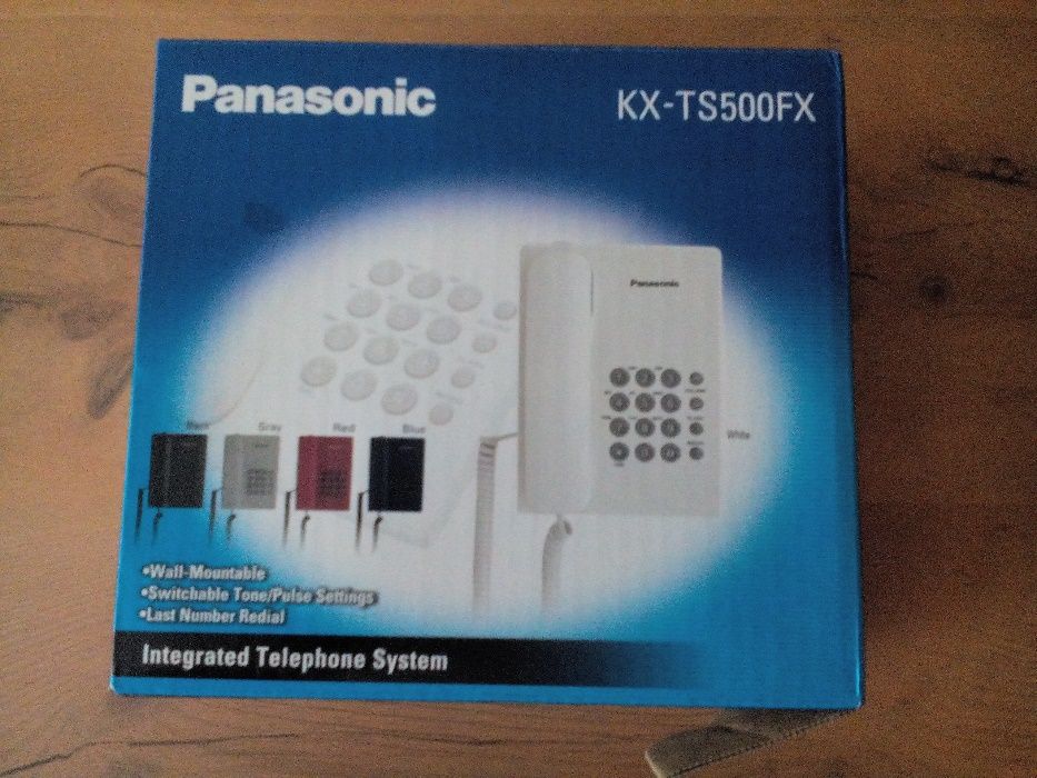 Телефон panasonic kx-ts500fx – стационарен