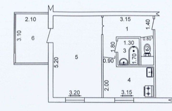 Кадышева. 1-Комн. Чистая. 39м². Улучшенка.