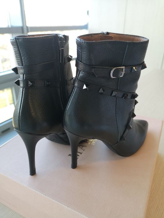 Botine piele elegante Marian