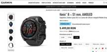 Vand ceas Garmin fenix 8 51 mm amoled