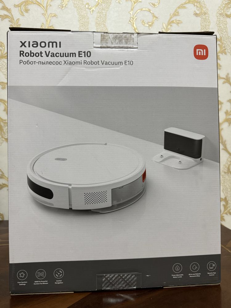 Робот пылесос Xiaomi Vacuum E10, недорогой, новый, мощный