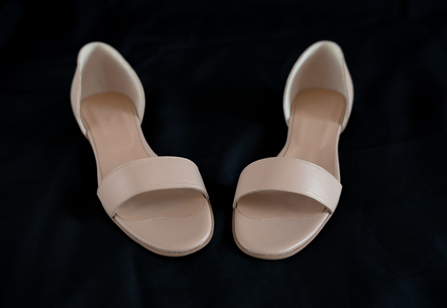 Sandale elegante personalizate, culoare nude