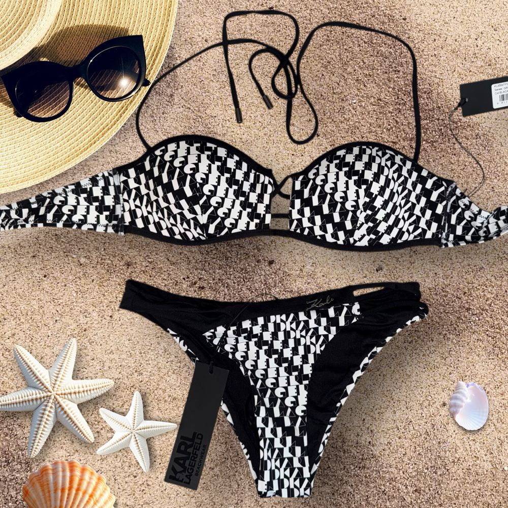Дамски бански Karl Lagerfeld Beachwear