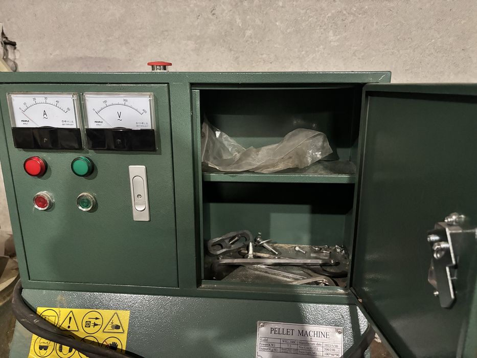 Машина за пелети WKL200C – 7.5 kW, перфектно състояние
