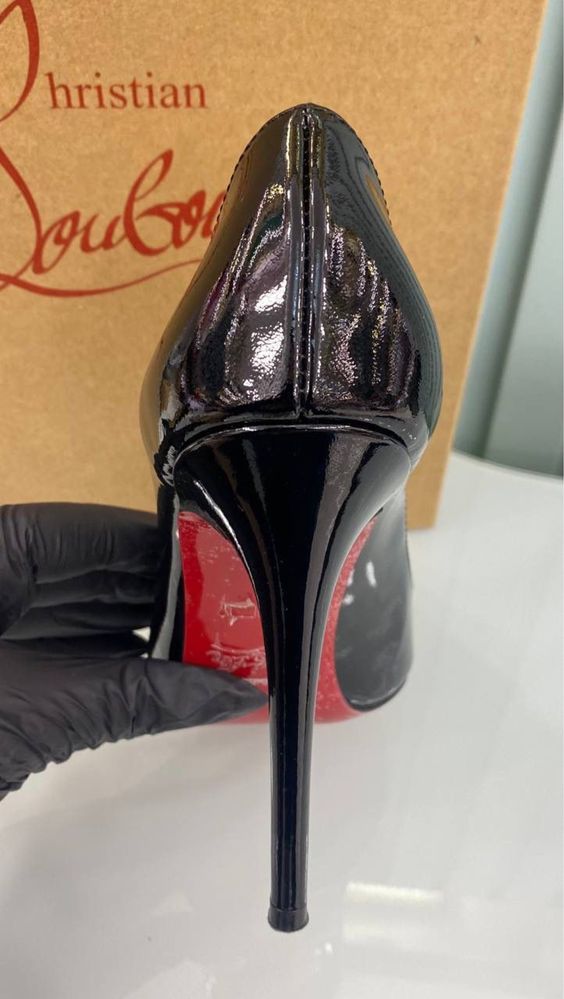 Pantofi Christian Louboutin So Kate Piele Naturala