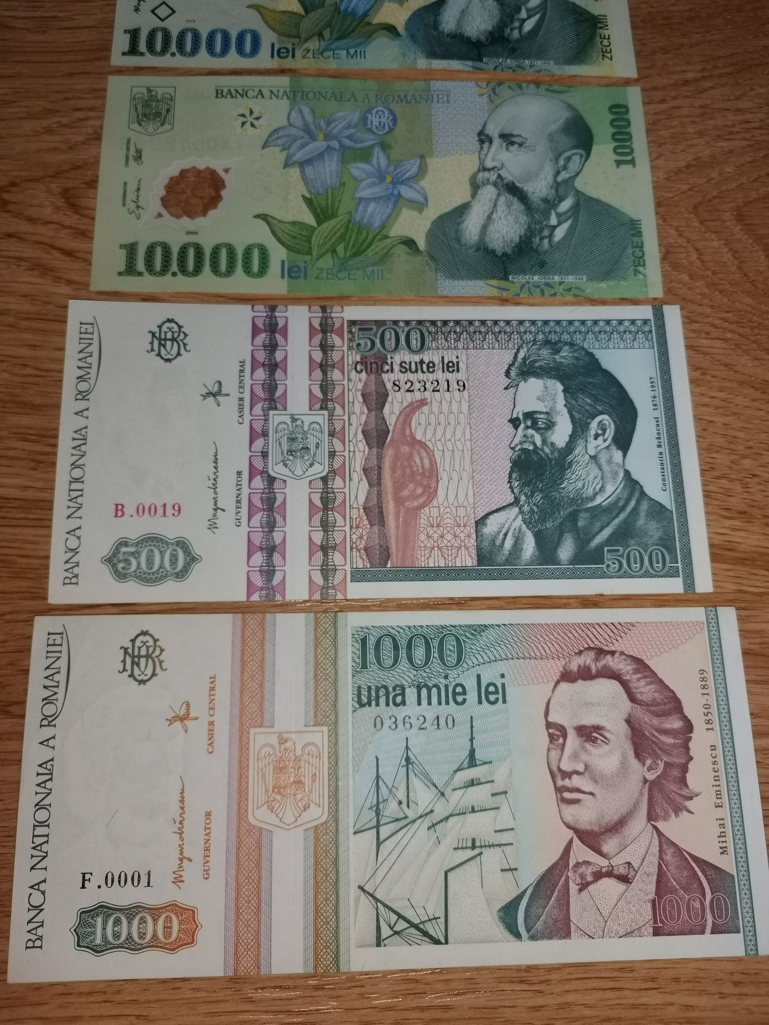 Bancnote vechi romanesti.