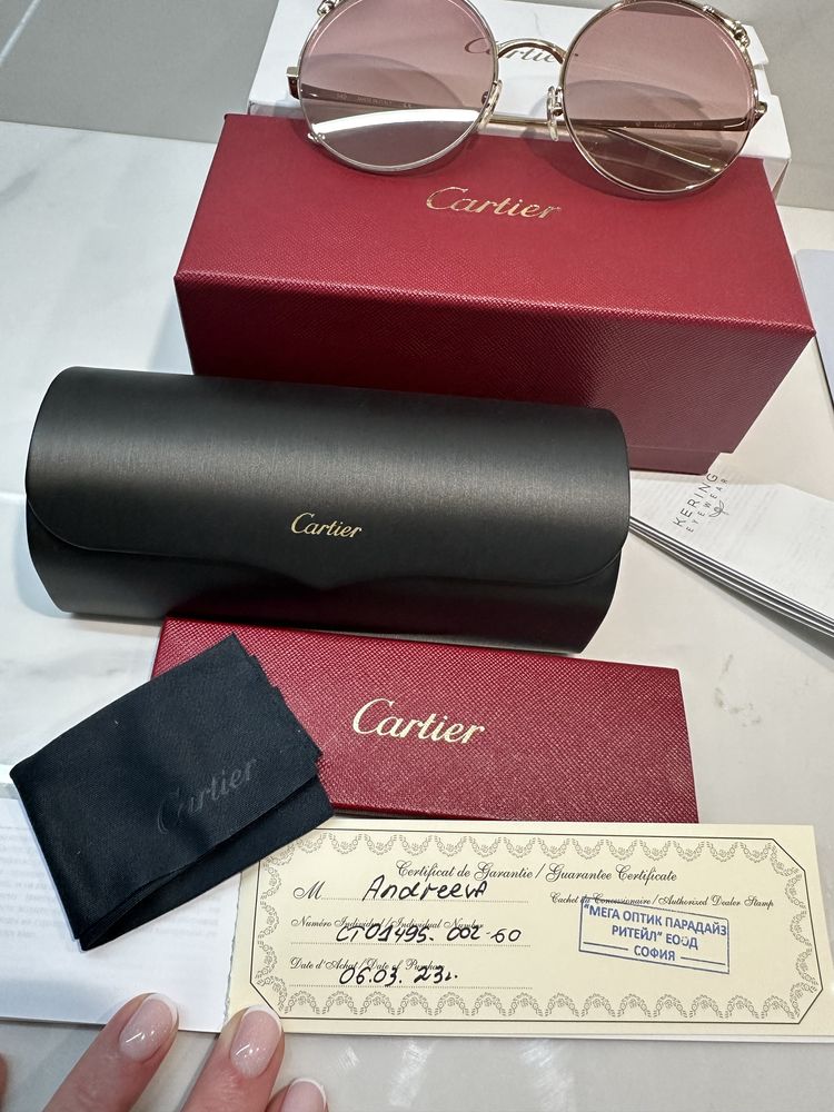Cartier 100% оригинални очила