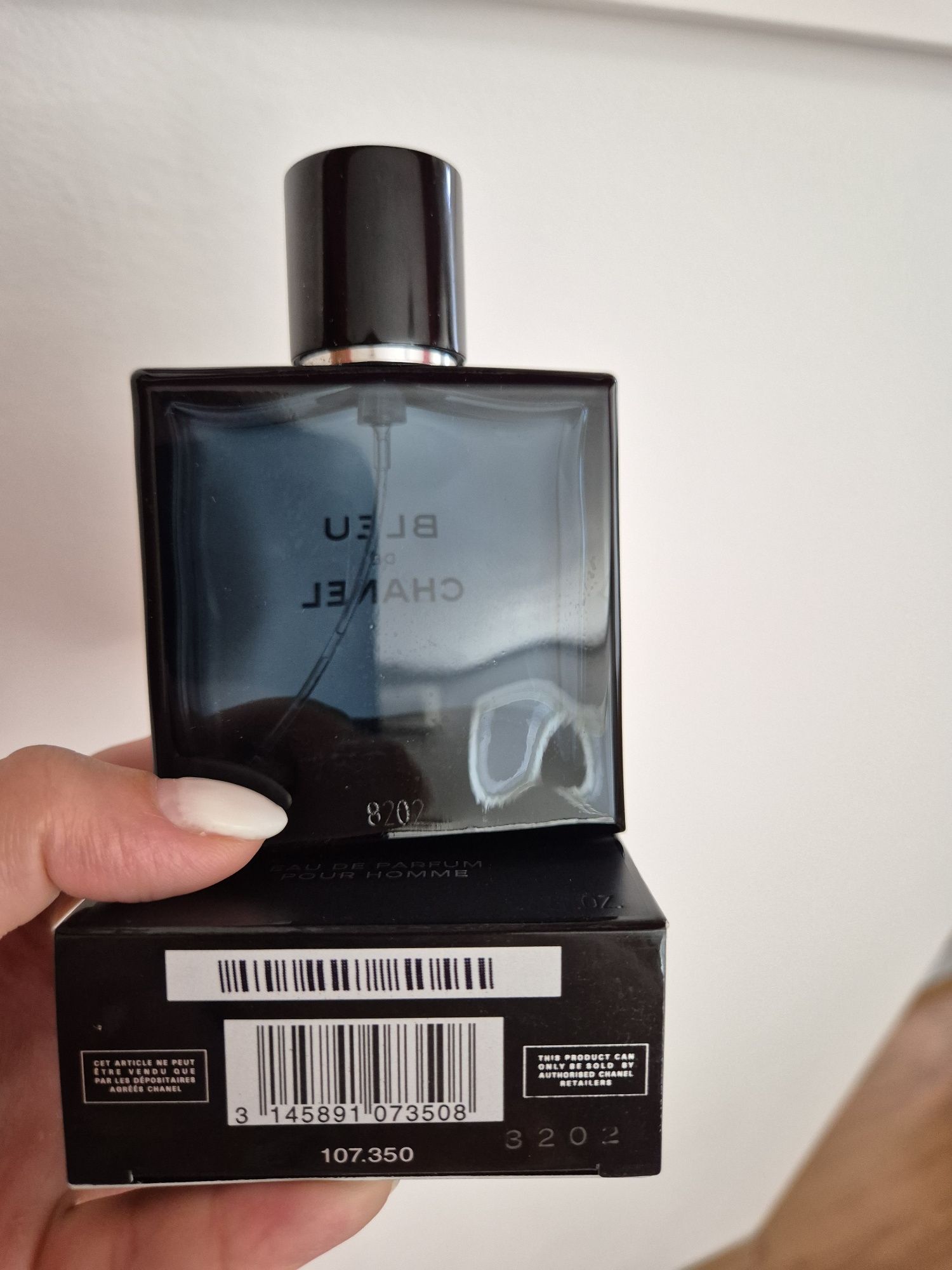 Оригинално шише и кутия Bleu de Chanel 50ml