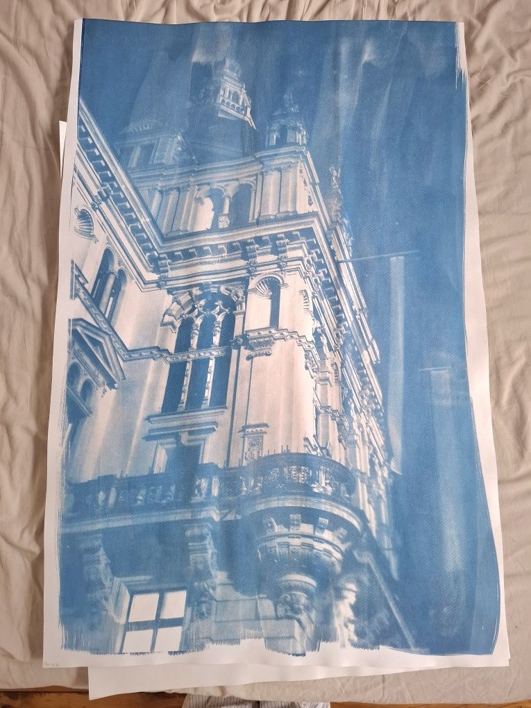 Фотография цианотипия, wallart