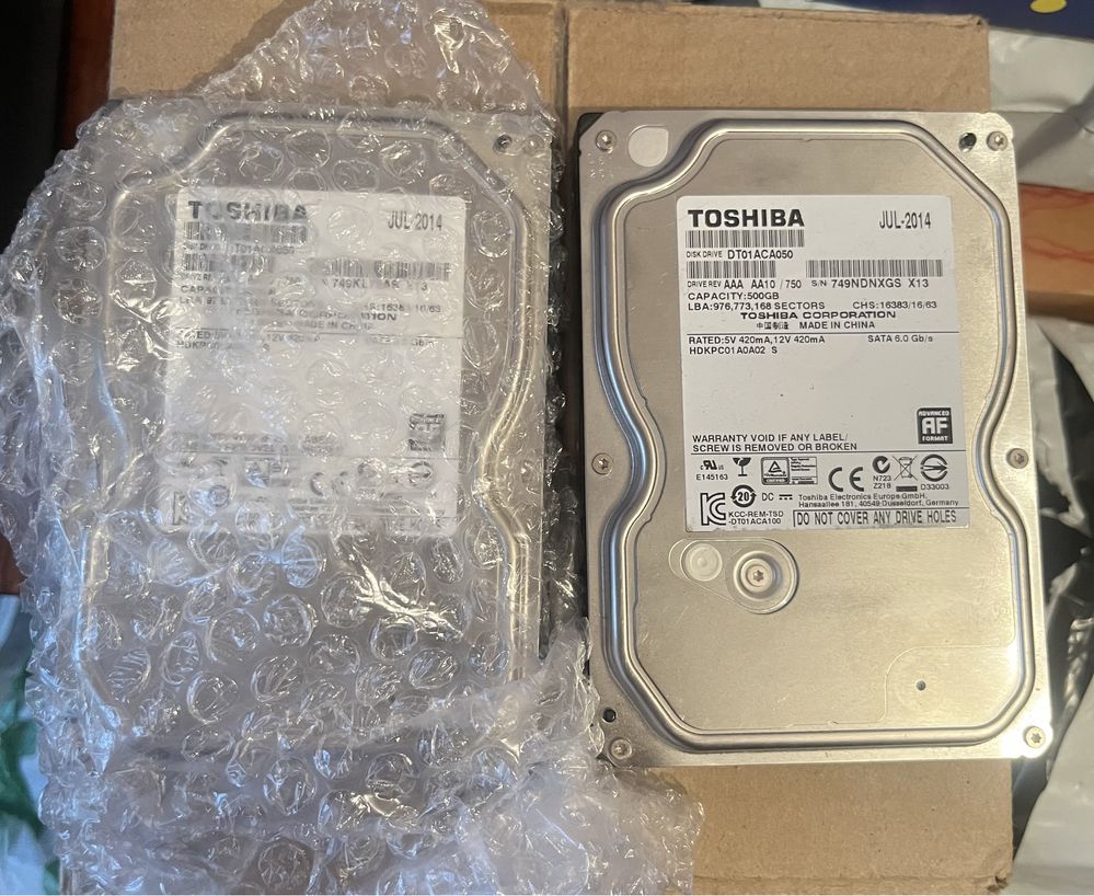 Жесткий диск  500 gb