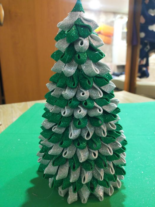 Настольная новогодняя елочка