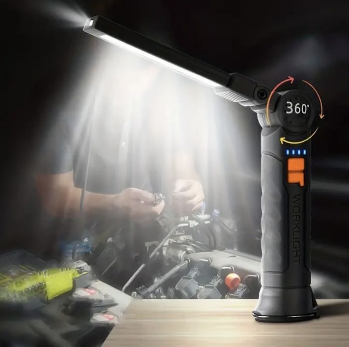 NOUA NEFOLOSITA lanterna reincarcabila magnetica