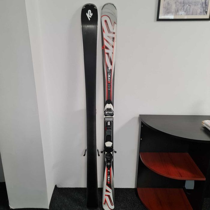 Ski/schi, all-mountain K2, 163 cm+legaturi Marker,impecabile, ca noi.